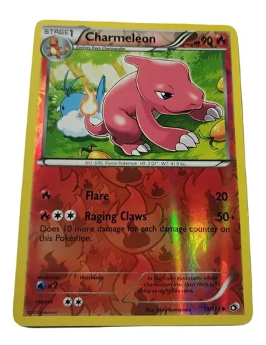 Cartas TCG Pokémon tipo Fogo