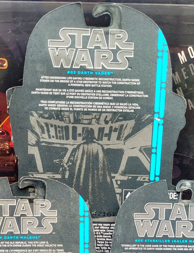 Darth Vader Anakin Black Series 3.75 Star Wars #03 Vintage (Usado)
