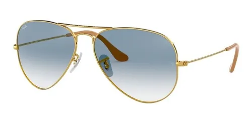 Lentes De Sol Aviator Dorado Ray-ban Rb30250013f