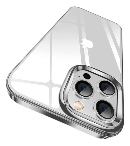 Funda Casekoo Para iPhone 13 Pro Max-metal Plateado