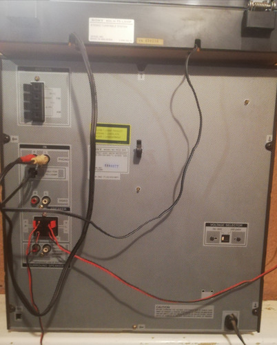 Modular Sony Lbt A-15 Excelente Fidelidad 100% Funcional Negro 85 W (Usado)