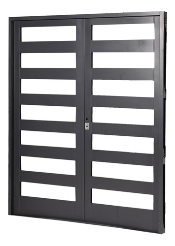 Doble Puerta Vidriada Pesada Doble Chapa 160x2 Patio Cocina