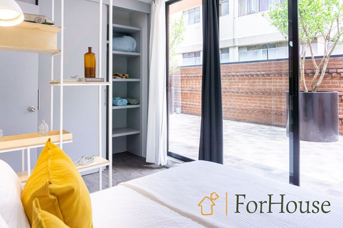 Departamento Con Terraza Privada En La Escandón