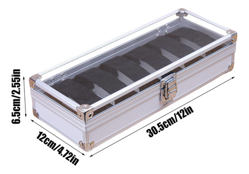 Caja De Relojes Y Joyas Para Hombres Caja De Almacenamiento