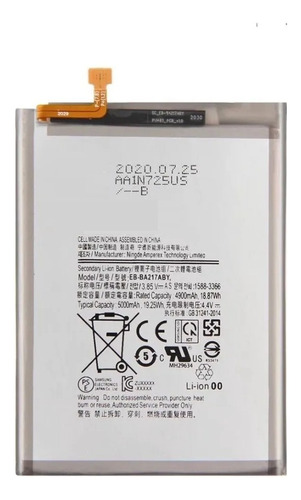 Bateria Galaxy A21s A217 Alta Durabilidade
