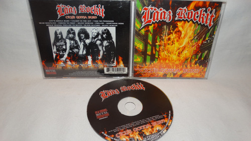 Laaz Rockit - City's Gonna Burn (old School Metal Records '1