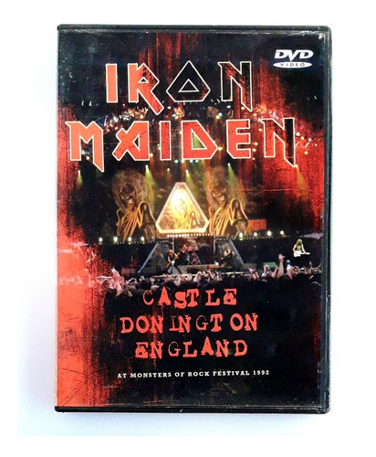 Dvd Iron Maiden  Castle Donnington England  1992  Oka (Reacondicionado)