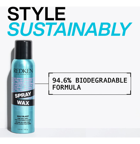 Spray Wax Redken Invisible Texture Mist, 60 Ml, Para Todo El