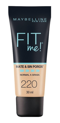 Base Maquillaje Fit Me Matte Rostro Maybelline