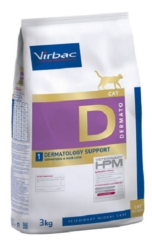 Hpm Virbac Cat Dermatology Support 3kg Ms