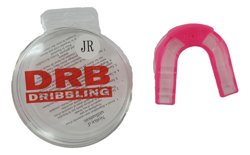 Protector Bucal Dribbling Niños Bicolor Jr Rosa-trans Ras