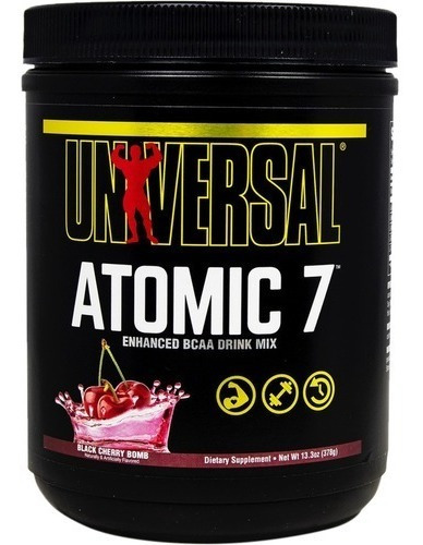 Atomic 7 Universal® 1kg - Pre Entreno + Glutamina + Taurina