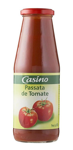 Imagem 1 de 1 de Passata Francesa De Tomate Casino Vidro 680ml