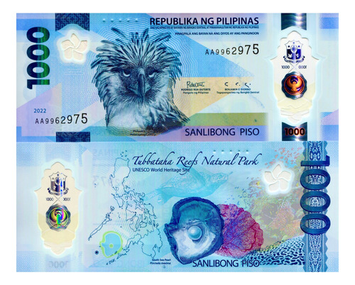 Filipinas - 1.000 Pesos - Año 2022