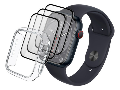 3 Mica Para Apple Watch Serie 7/8/9 Rhinoglass