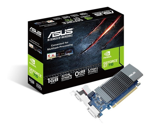 Tarjeta De Video Gráfica Asus Geforce Gt 710 1gb