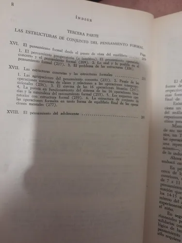 De La Logica Del Niño A La Logica Del Adolescente B Inhelder (Usado)