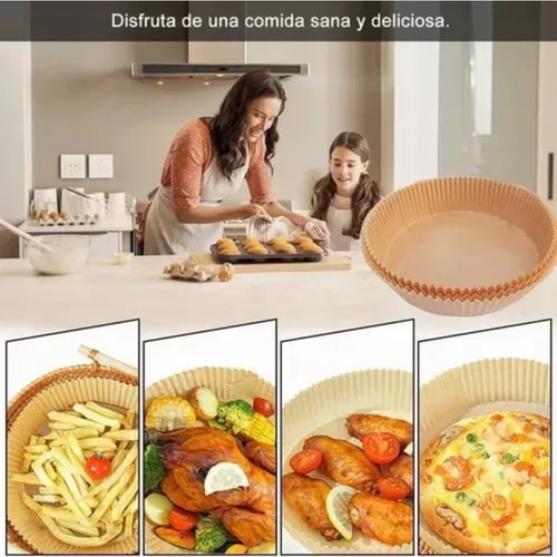 Hoja De Pollo Frito Forro De Papel Antiadherente Para 100 Un
