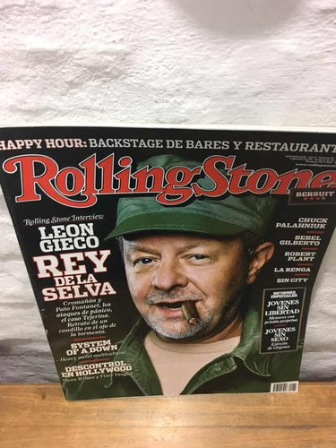 Revista Rolling Stone Leon Gieco Agosto 2005