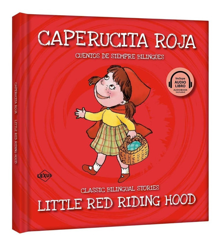 Libro Caperucita Roja / Little Red Riding, Incluye Audilibro