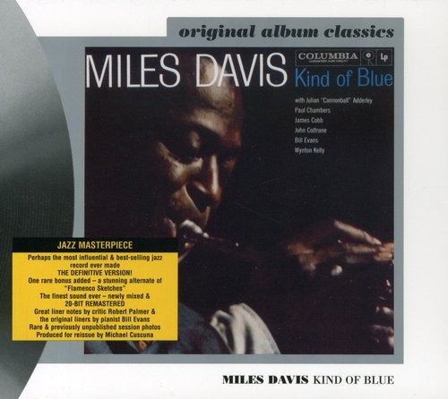 Miles Davis Kind Of Blue (remastered + Bonus) Cd Us Imp