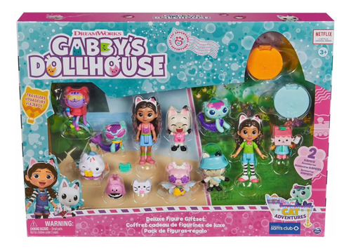 Gabbys Dollhouse Pack De Figuras 17 Pz Importado