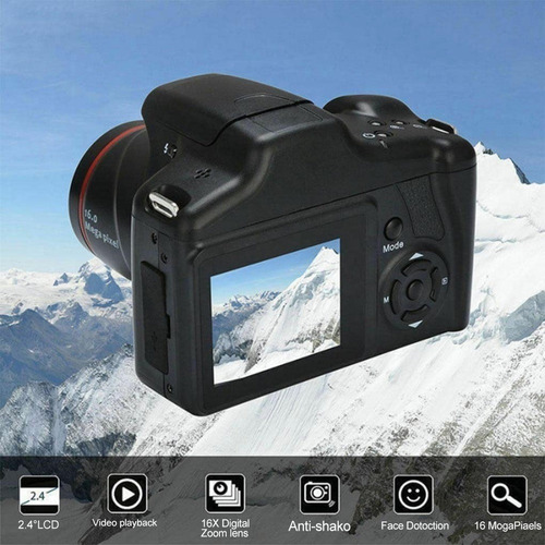. Fotografía Cámara Profesional Digital Com Zoom A6x G