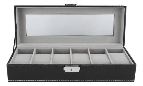 I Caja De Reloj Organizador Display Delicate 6 Rejillas
