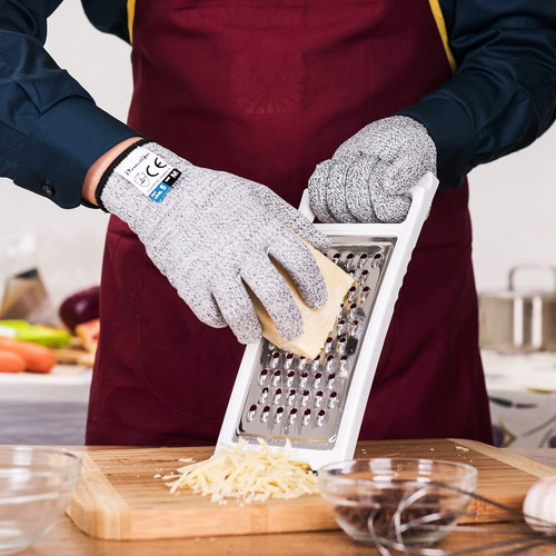 Imagen 6 de 8 de Guante Para Cortar Alimentos Nivel De Protección 5