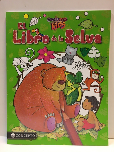 Libro De La Selva, El Para Colorear