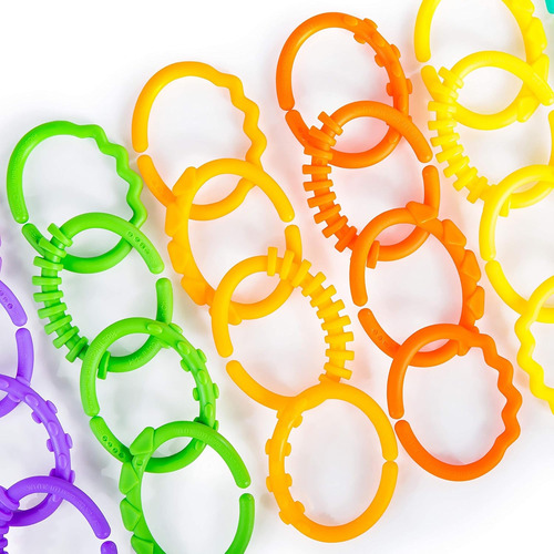 Bright Starts Lots Of Links Rings Toys Para Cochecito O Asie