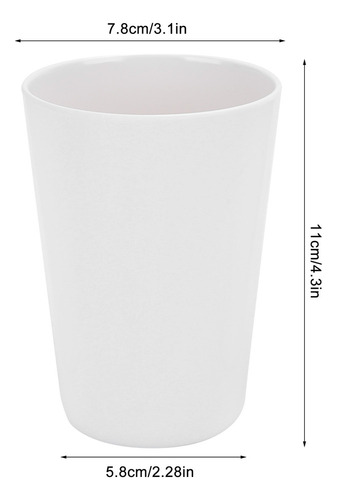 D Taza De Agua De Cerámica De Imitación De 4 Piezas For La