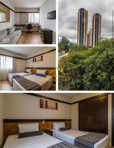 Imagem 3 de 3 de Flat No Quality Suítes Alphaville Para Locação R$ 3.500,00 (pacote) - 397