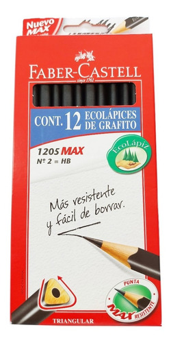 Pack 12 Lápices Grafito Hb Faber-castell