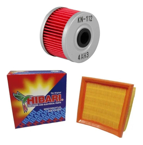 Filtro De Aceite K&n Honda Tornado 250 + Filtro Aire Hibari 