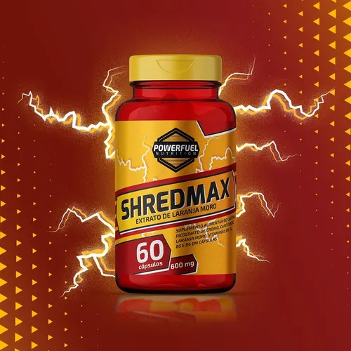 3 frascos de Shredmax 600 mg 60 cápsulas con sabor sin sabor
