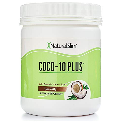 Aceite De Coco Organico Con Enzimas Naturalslim Coco-10 Plus