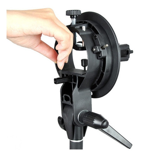 Imagen 4 de 8 de Godox Adaptador 4 Flashes Speedlite P/usar Con Rotula Stype