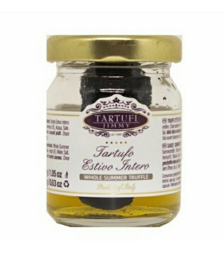 Kit 2 Unid Trufas Negras Inteiras Vidro 30 Gr , Italia