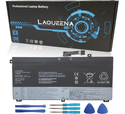 Laqueena Bateria Para Laptop Lenovo Thinkpad Serie Celda