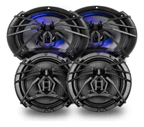 Comprar Kit Par De Bocinas 6x9 Led + Par De Bocinas 6.5 Soundstream