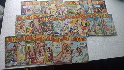 Águila Solitaria Editorial Racana Lote De 32 Comics Años 80´