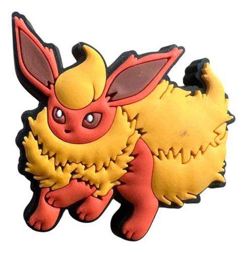 Zapatos Decoración Pines Pokemón Flareon Psyduck Jigglypuff Flareon