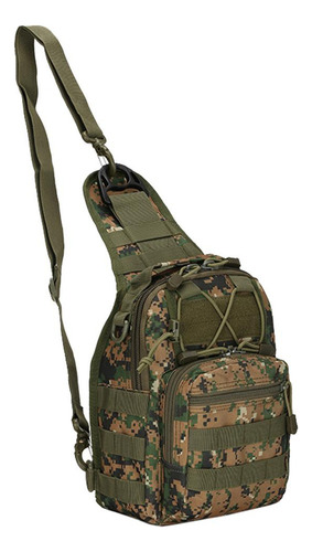 Bolsa De Hombro Paquete De Pecho Solo Hombro Mensajero Molle