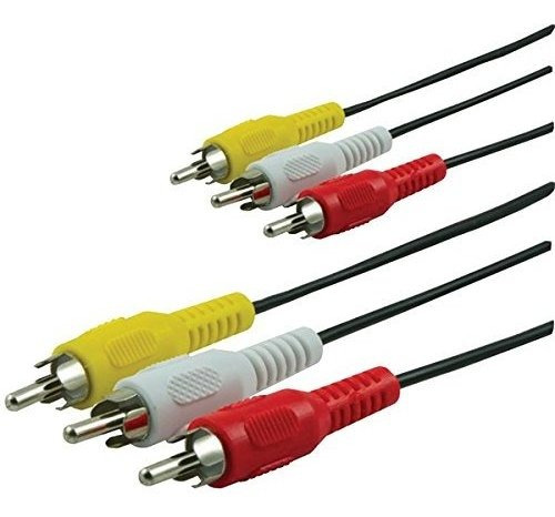 Ge 33611 Cable De A / V Compuesto Coaxial, 12 Pies