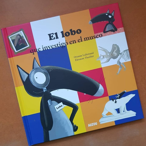 Libro El Lobo Que Investigo En El Museo Auzou Auz060
