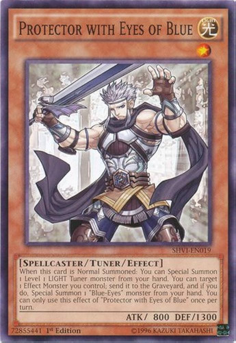 Protector With Eyes Of Blue - Lckc - Ultra Rare