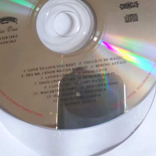 Cd Donna Summer Anthology (2 Discos (Usado)
