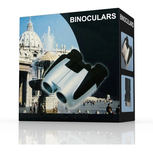 Binocular Compacto Con Zoom Lente Rubí 30x25 Galileo Italy