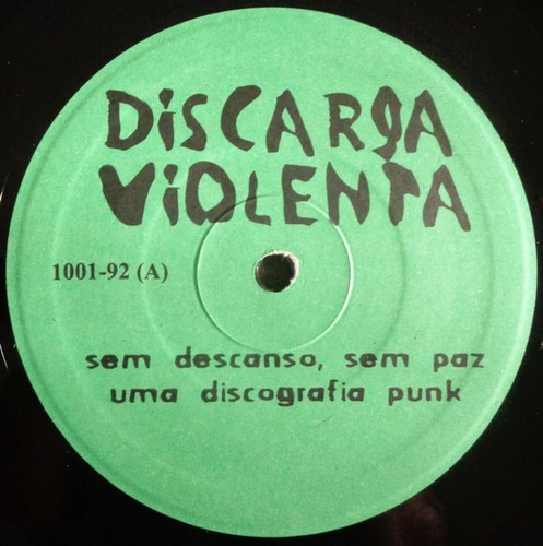 Lp Discarga Violenta Sem Paz, Sem Descanso Novo (Usado)